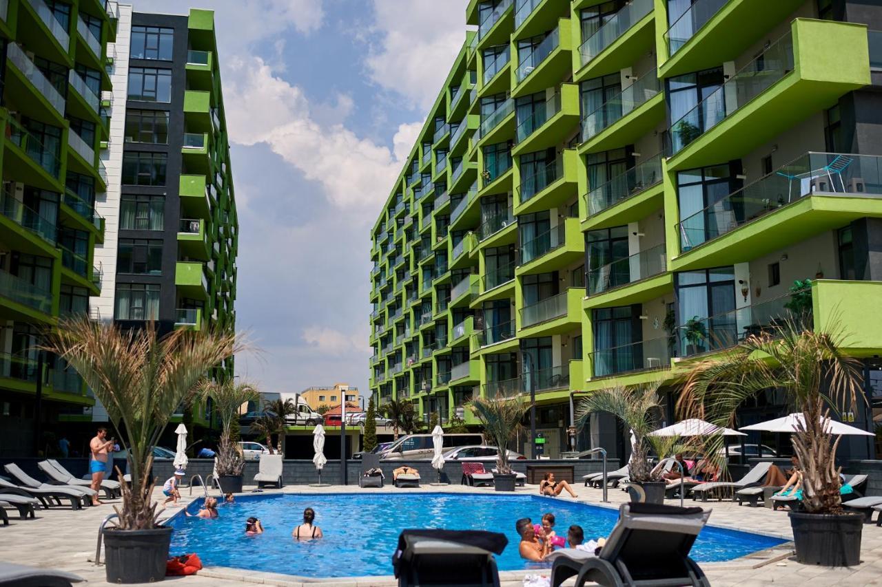 Dava Aparthotel Pool & Spa Mamaia Nord Navodari Exterior photo